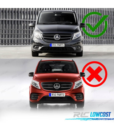 GRIGLIA MERCEDES VITO W447 14-19 NERO LUCIDO
