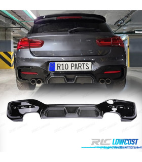DIFFUSORE BMW F20 LCI 15-19 LOOK M COMPETITION NERO CARBONIO