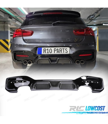 DIFFUSORE BMW F20 LCI 15-19 LOOK M COMPETITION NERO CARBONIO