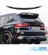 SPOILER ALETTONE BMW X5 G05 19-23 LOOK M NERO LUCIDO