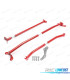 KIT BARRE STABILIZZATRICI REGOLABILI VOLKSWAGEN VW POLO 6N 94-01 ROSSO