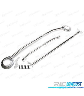 KIT BARRE STABILIZZATRICI REGOLABILI VOLKSWAGEN VW GOLF MK2 83-91 ALLUMINIO