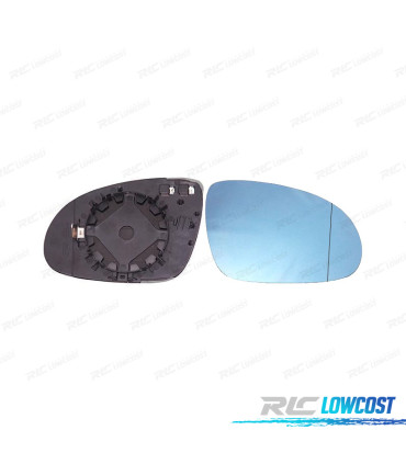 VETRO SPECCHIO BASE DESTRO VOLKSWAGEN VW PASSAT B6 03-10 BLU