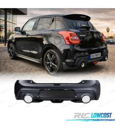 PARAURTI POSTERIORE PER SUZUKI SWIFT VI 17- LOOK SPORT