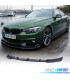 SPOILER LIP PER BMW F32 F33 F36 PACCHETTO M NERO OPACO