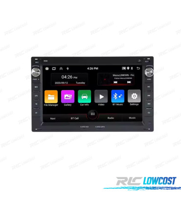 RADIO GPS ANDROID 10 PER VOLKSWAGEN VW NAVIGATORE 7" USB TATTILE HD
