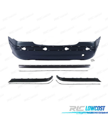 PARAURTI POSTERIORE MERCEDES CLASSE C W203 SEDAN 01-07 LOOK C32 AMG