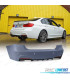 PARAURTI POSTERIORE BMW F30 LOOK M PERFORMANCE PDC DOPPIA USCITA SINISTRA