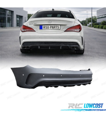 PARAURTI POSTERIORE MERCEDES CLA C117 LOOK AMG CLA45