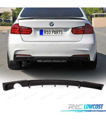 DIFFUSORE BMW F30 F31 LOOK M PERFORMANCE NERO
