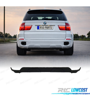 SPOILER LABBRO ANTERIORE + DIFFUSORE BMW X5 E70 06-10