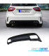 DIFFUSORE MERCEDES CLASSE A W176 12-18 LOOK AMG A45 DOPPIA USCITA