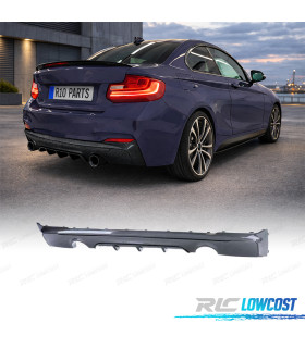 DIFFUSORE BMW F22 F23 LOOK M PERFORMANCE CARBONIO PLASTICA ABS