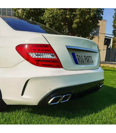 PARAURTI POSTERIORE MERCEDES CLASSE C W204 07-13 LOOK W205 C63