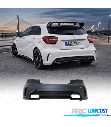 KIT CARROZZERIA MERCEDES CLASSE A W176 LOOK AMG A45 CON PDC E LAVAFARI
