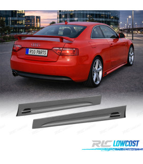 MINIGONNE LATERALI AUDI A5 COUPE CABRIO 07-16 LOOK GT-RACE