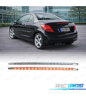 TERZO STOP PER PEUGEOT 207 CC A LED CROMATO
