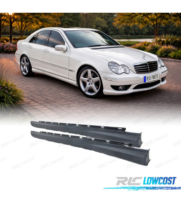 MINIGONNE LATERALI MERCEDES CLASSE C W203 00-07 LOOK AMG