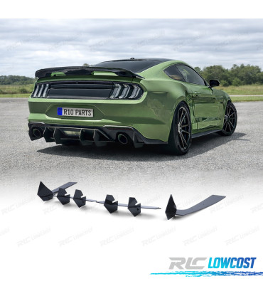 DIFUSORE FORD MUSTANG 15-17 NERO LUCIDO