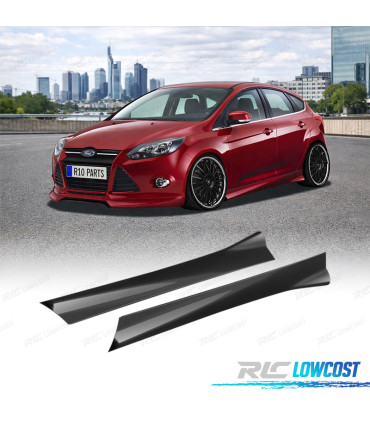 MINIGONNE LATERALI FORD FOCUS MK3 12-18 LOOK TURBO