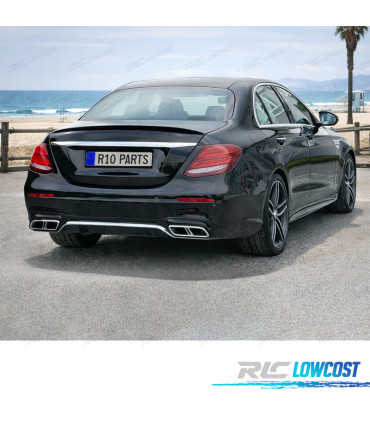 SPOILER ALETTONE MERCEDES CLASSE E W213 16- NERO LUCIDO