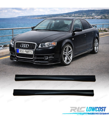 MINIGONNE LATERALI AUDI A4 B7 04-07 LOOK TURBO