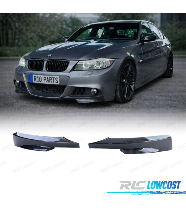 SPLITTER PARAURTI BMW E90 E91 08-12 LOOK M CARBONIO