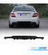 DIFFUSORE PER MERCEDES CLASSE C W204 11-14 LOOK C63 AMG