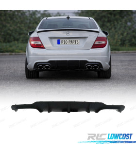 DIFFUSORE PER MERCEDES CLASSE C W204 11-14 LOOK C63 AMG