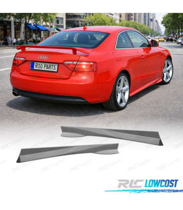 MINIGONNE LATERALI AUDI A5 COUPE CABRIO 07-16 LOOK TURBO-R