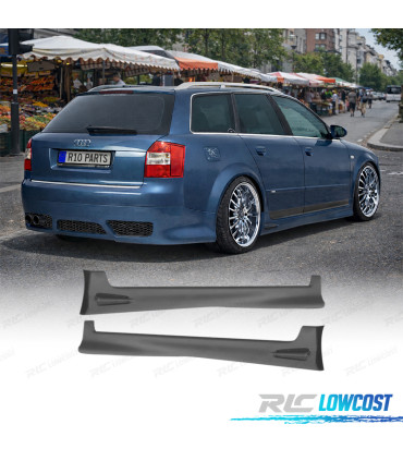 MINIGONNE LATERALI AUDI A4 B6 8E 00-04 LOOK GT4