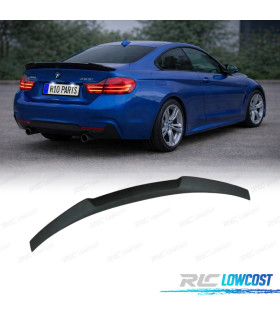 SPOILER ALETTONE BMW F32 LOOK M4 CSL NERO OPACO