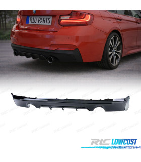 DIFFUSORE BMW F22 F23 LOOK M PERFORMANCE NERO LUCIDO