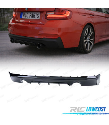 DIFFUSORE BMW F22 F23 LOOK M PERFORMANCE NERO LUCIDO
