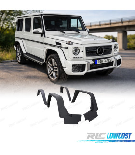 KIT CARROZZERIA MERCEDES CLASSE G W463 LOOK AMG G65 PDC PARAURTI ANTERIORE 4 PARAFANGHI