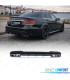 DIFFUSORE MERCEDES CLASSE E W212 SEDAN 13-16 LOOK AMG E63 + TERMINALI DI SCARICO