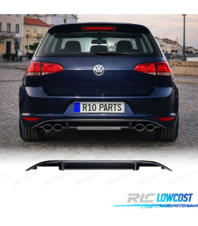 DIFFUSORE VOLKSWAGEN VW GOLF 7 VII 12-17 LOOK R132 DOPPIA USCITA