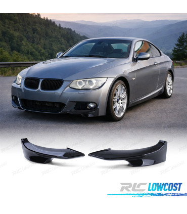 SPLITTER PARAURTI BMW E92 E93 10-14 LOOK M NERO LUCIDO