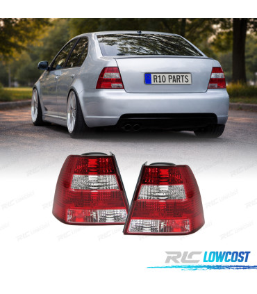 FANALI VOLKSWAGEN VW BORA 98-05 ROSSO CROMATO