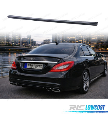SPOILER ALA MERCEDES CLS C218 11-18 LOOK AMG NERO LUCIDO