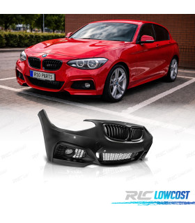 PARAURTI ANTERIORE BMW F20 F21 11-15 LOOK M235 PDC SRA + FENDINEBBIA