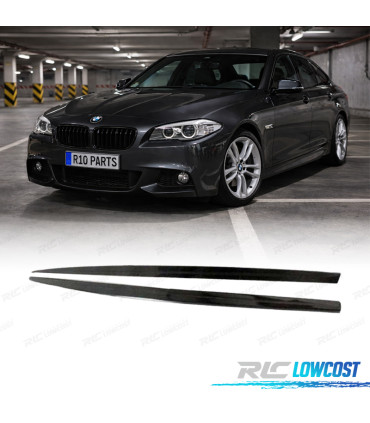 AGGIUNTE PEDANE BMW F10 F11 LOOK M PERFORMANCE 10-17 NERO LUCIDO