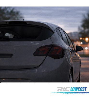 FANALI PER OPEL ASTRA J 09-15 FULL LED NERO AFFUMICATO