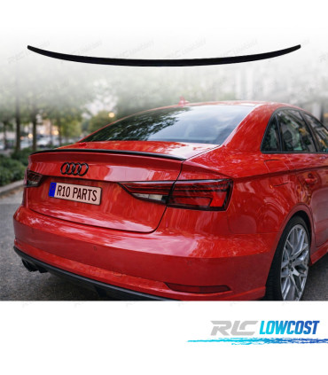 SPOILER ALETTA AUDI A3 8V SEDAN 12-20 LOOK S LINE ABS