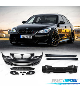 KIT CARROZZERIA COMPLETO BMW E60 03-07 LOOK M5 PDC SRA
