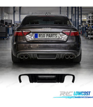 DIFFUSORE PER AUDI A5 COUPE CABRIO 07-11 LOOK RIEGER