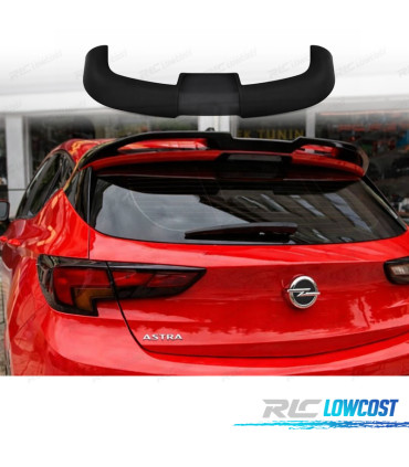 SPOILER ALETTONE PER OPEL ASTRA K HATCHBACK 15-21 LOOK IN ABS OETTINGER