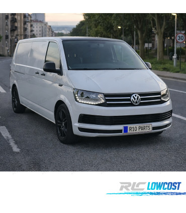 FARI VOLKSWAGEN VW T6 15-19 DRL NERI CON FRECCIA LED DINAMICA