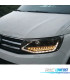 FARI VOLKSWAGEN VW T6 15-19 DRL NERI CON FRECCIA LED DINAMICA