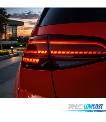 FANALI VOLKSWAGEN VW GOLF 7 7.5 12-20 LOOK 7.5 CON FRECCIA LED DINAMICA